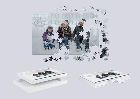 Personalized Photo Puzzle Print with Box - 300 Pieces